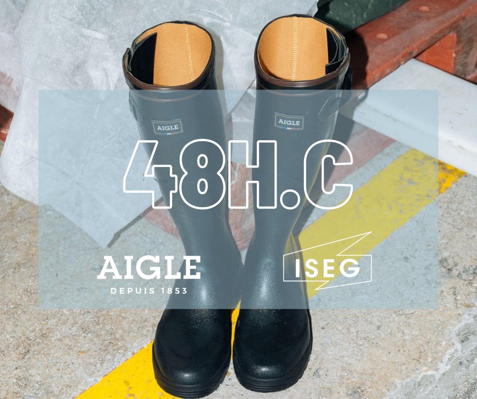 [Challenge 48H]

C'est parti pour l'édition 2022 du challenge 48H ! ⏱

Cette année, nos ISEG2 vont collaborer avec la marque <a href="/aigle/">aigle</a> !🦅

Ils ont désormais 48H pour répondre à la problématique qui leur a été posée et amener leurs préconisations à notre annonceur ! ⌚️😋