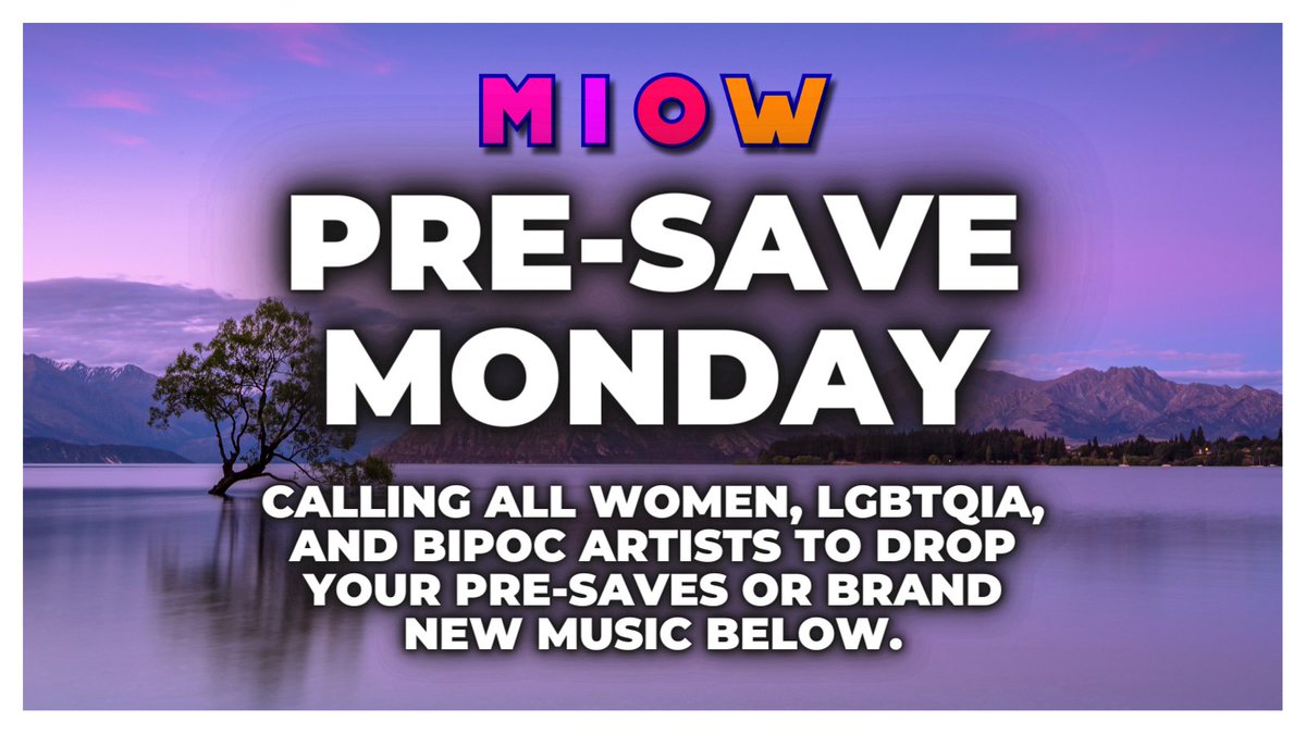 MIOW (Music I'm Obsessed With) tweet media