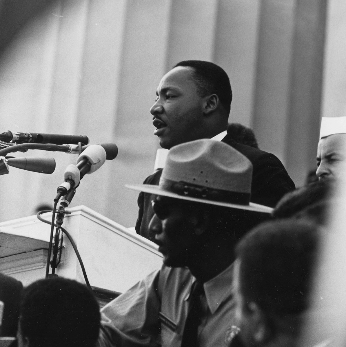 NationalMallNPS's tweet photo. Martin Luther King, Jr. Day is observed on the third Monday of January each year. Since its first celebration as a federal holiday in 1986, many people honor his legacy by volunteering in their communities on #MLKDay and recognizing Dr. King's commitment to unity &amp; progress. https://t.co/rRL4kVlgYx