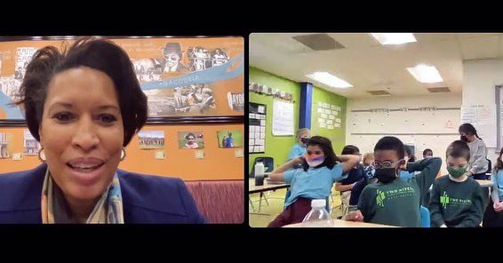 EL School, <a href="/TwoRiversPCS/">Two Rivers PCS</a>, shared their voice and thoughts on how to improve local issues with <a href="/MayorBowser/">Mayor Muriel Bowser</a>. A great expeditionary learning experience for all involved. #WeAreCrew