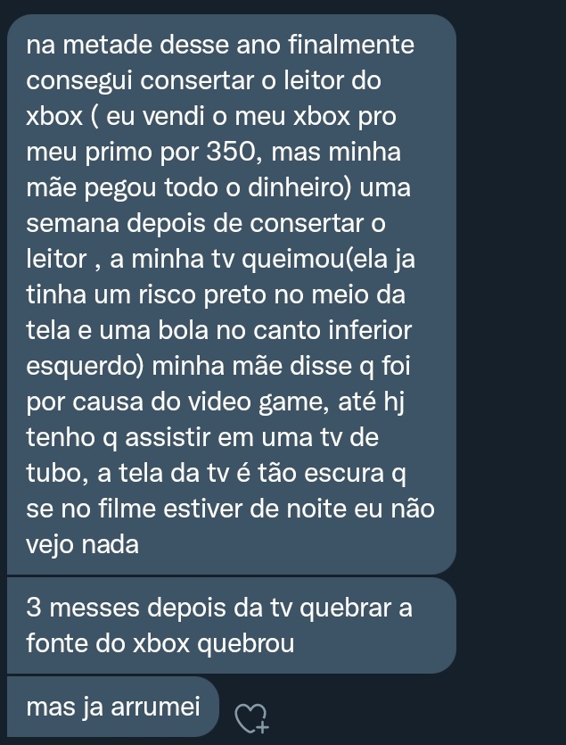 SuaHist0ria's tweet photo. Título:"Xbox 360" https://t.co/jPWUJAWwyG