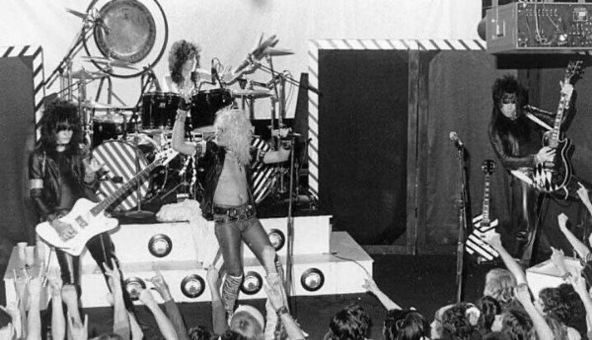 MotleyCrue's tweet photo. On this day in 1981 4 guys got together and formed a band called Mötley Crüe ( possibly Xmass or The Four Skins 🤣) we’re still kickin’ ass. 

Looking forward to the stadium tour‼️

@thevinceneil @NikkiSixx @MrTommyLand @mrmickmars 

#mötleycrüe https://t.co/hFuqo0Olr9