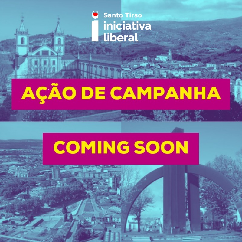 Sim, a Campanha para as Eleições Legislativas também vai passar por Santo Tirso e com a presença de convidados bem interessantes que os liberais bem conhecem
Mantenham-se ligados que nós estamos preparados 🔴🔵