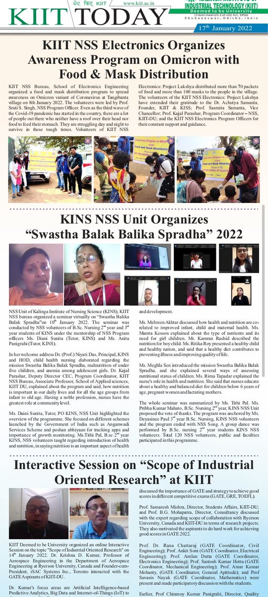 srinibasdas001's tweet photo. KIIT TODAY
#WeLoveKIIT
#kiitsoee
#kiituniversity
#InstitutionofEminence https://t.co/6sWLIBeR7G