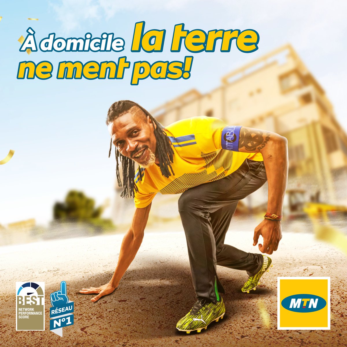 MTNCameroon's tweet photo. Y'ello!
L'imbattable Rigobert Song dit que hein... https://t.co/iFcizrui3q
