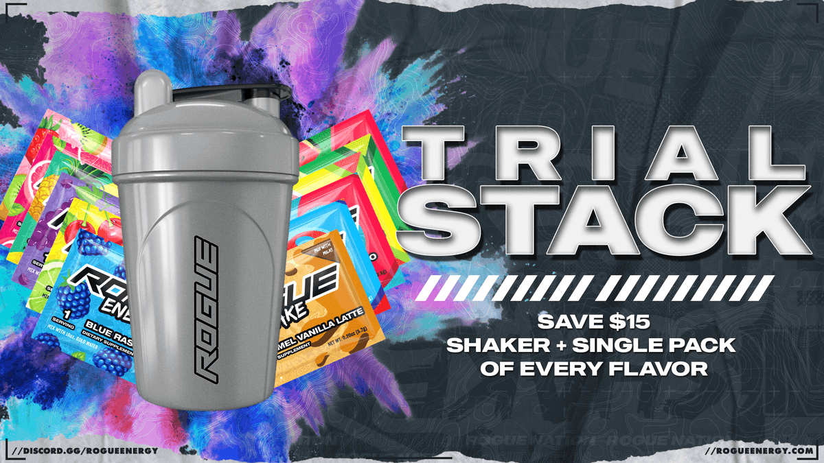 TheRogueEnergy's tweet photo. The best way to try EVERY flavor of Rogue and get your hands on one of our 17 collectible shakers is the #TrialStack.
Scope it out here Down-pointing triangle
https://t.co/rG6OYiJ2d6 https://t.co/7yC1BhgLdu
