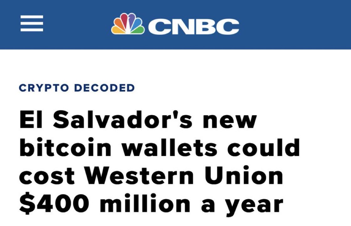 $400 million in the hands of people instead of corporate gatekeepers. # Bitcoin is changing the world.