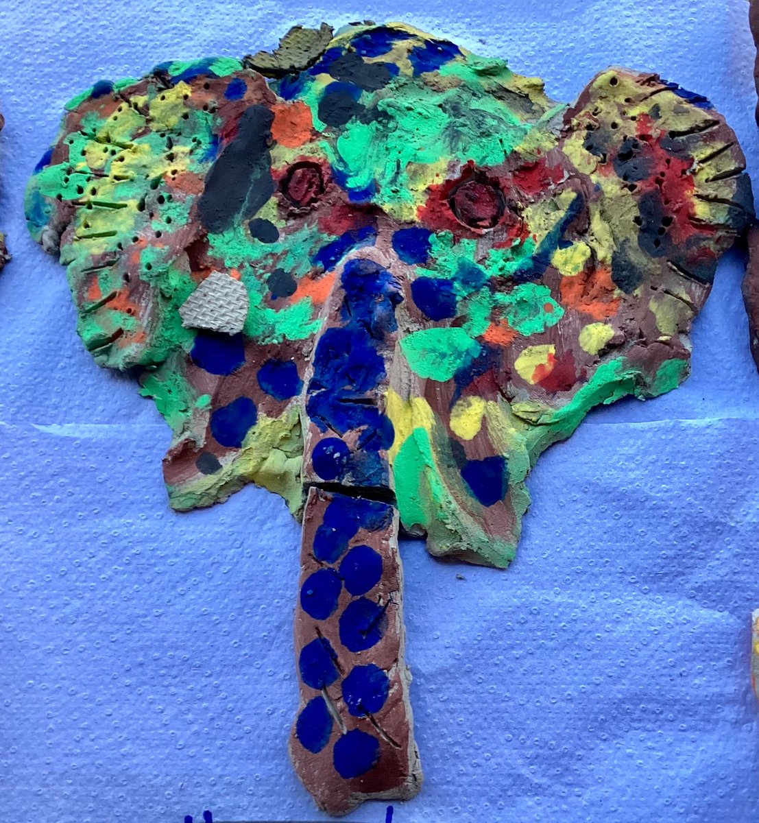 RavensdalePS's tweet photo. WOW! Check these out! Year 3 have added the final touches to their African inspired animal masks. We can’t wait to put them up on display. Super proud! #RPSY3 https://t.co/vbNvYRPRbe