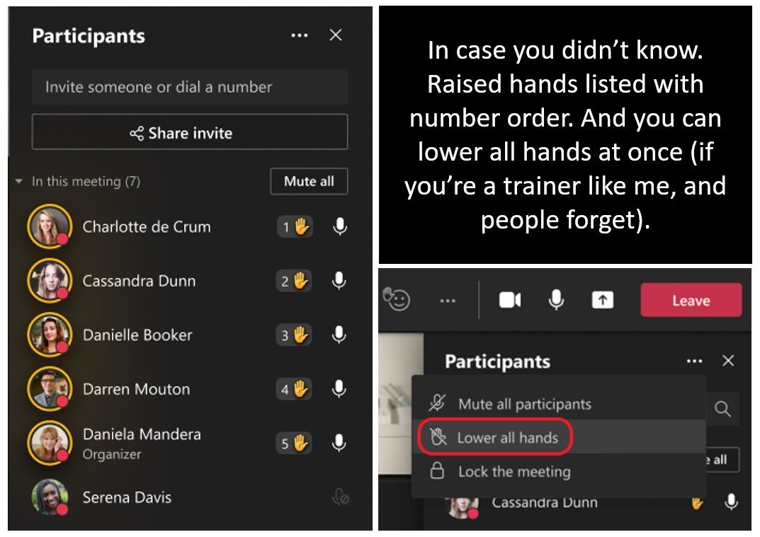 tracyvds's tweet image. ⭐️ #LearningThroughSharing #Office365 ⭐️#MicrosoftTeams support.microsoft.com/en-us/office/r…