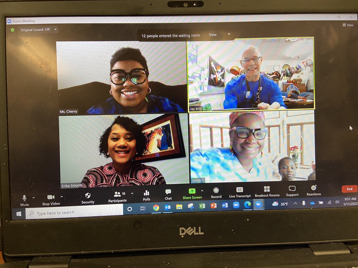 JayBilly2's tweet photo. Lucky to share a few stories about #MLK2022 with @Erika_Smoots @MsCherrySC and Mrs. Cayo today as part of our celebration and remembrance of his legacy of love and action @bfes_ltps #bfrocks https://t.co/63b7zp0XcC