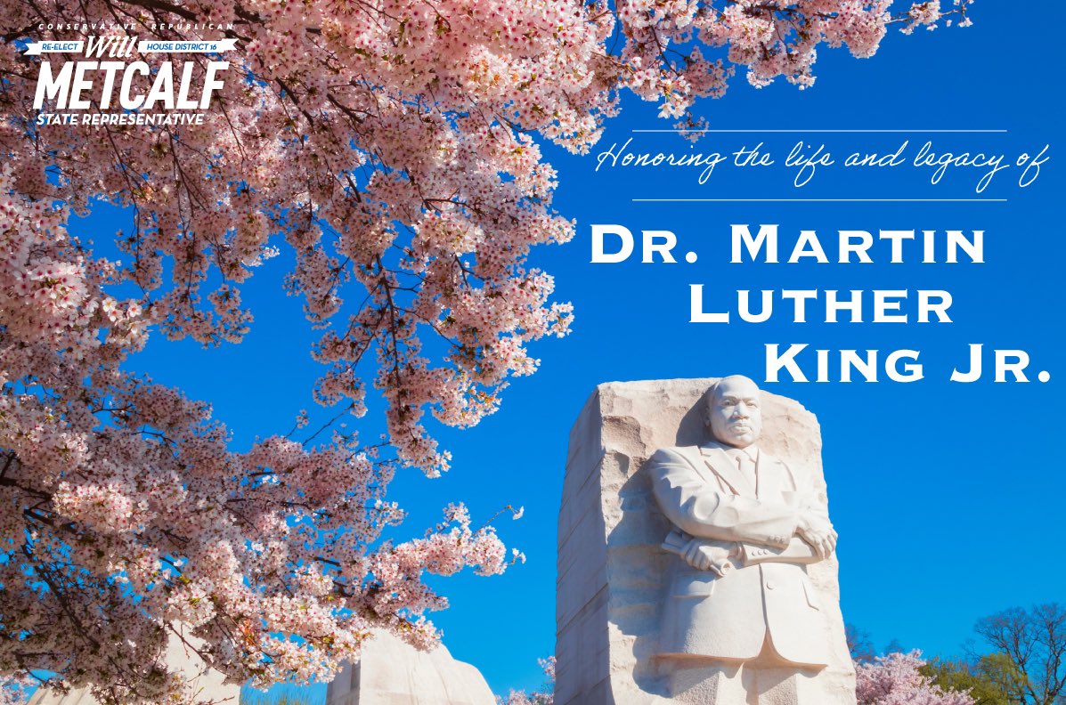 Today, we honor the life and legacy of Dr. Martin Luther King, Jr.