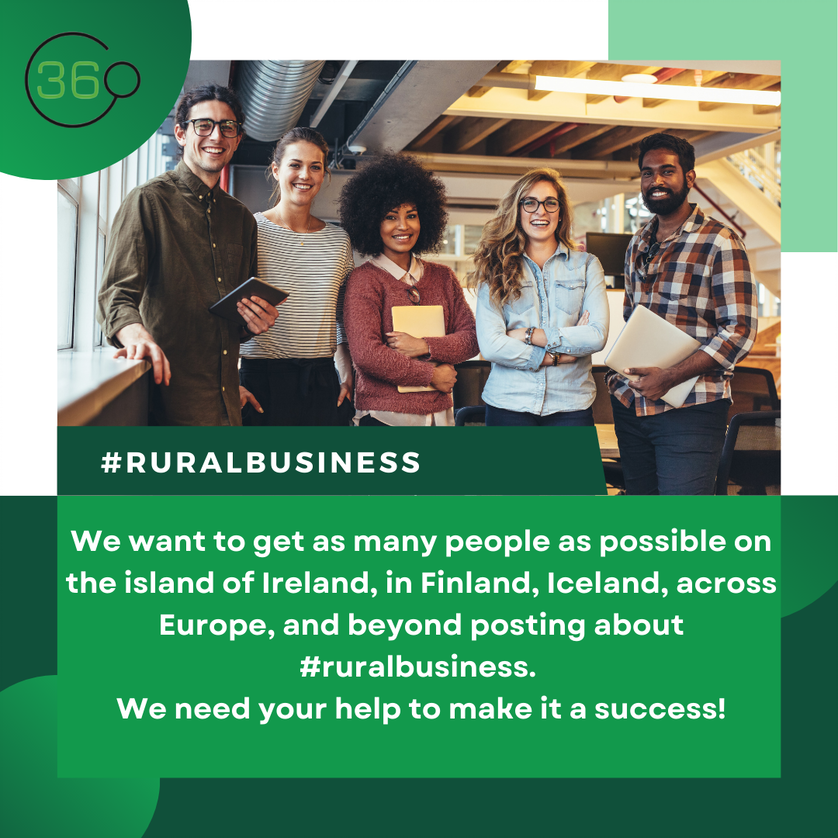 It is #RuralBusiness day this Wednesday (19th)! Who is your favourite #RuralBusiness and why do you love them? Tell the world on Wednesday with our hashtag... #Ireland #Finland #Iceland #Europe #Éireann #Suomi #Ísland #Eoraip #Eurooppa #Evrópu