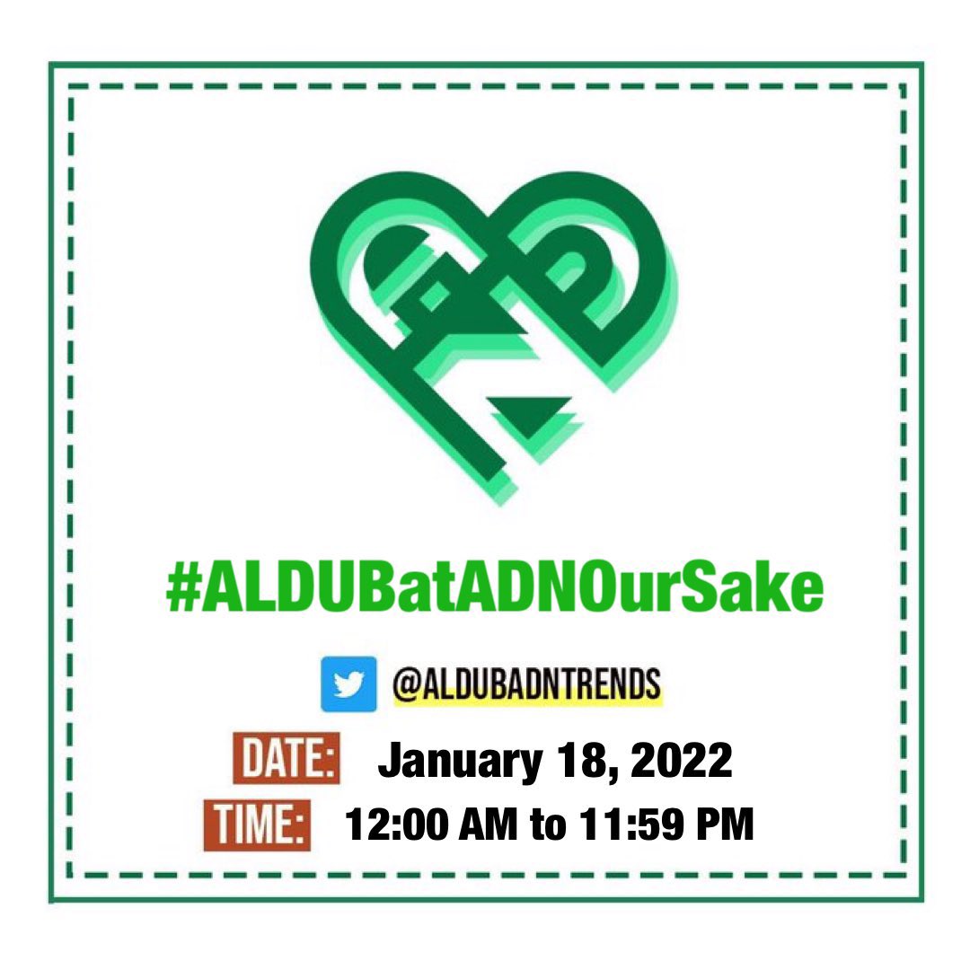 Please support our OHT #ALDUBatADNOurSake 
<a href="/AlDubADNTrends/">ALDUBNationTrends</a> <a href="/Salvesayson/">SALVE 🎀ALDUBKingdom🎀</a> <a href="/iam_ginghs/">🦔 💕MyeS🎀</a> <a href="/dearfriendcan/">Sino Days</a> <a href="/bffmaine15/">AIDA DE JESUS ᴬᴰᴺ</a>