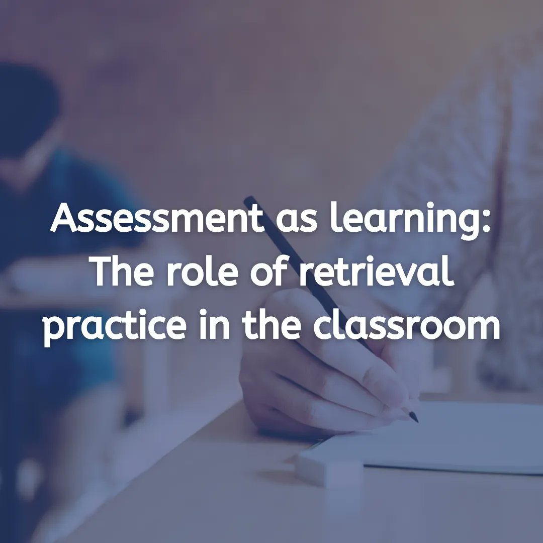 In one of our most viewed open access Impact articles, <a href="/JW_Firth/">Jonathan Firth</a>, Megan Smith, <a href="/effortfuleduktr/">Blake Harvard</a> and <a href="/adamboxer1/">Adam Boxer</a> explore the role of retrieval practice in the classroom.

Read here: buff.ly/3nxHEIr