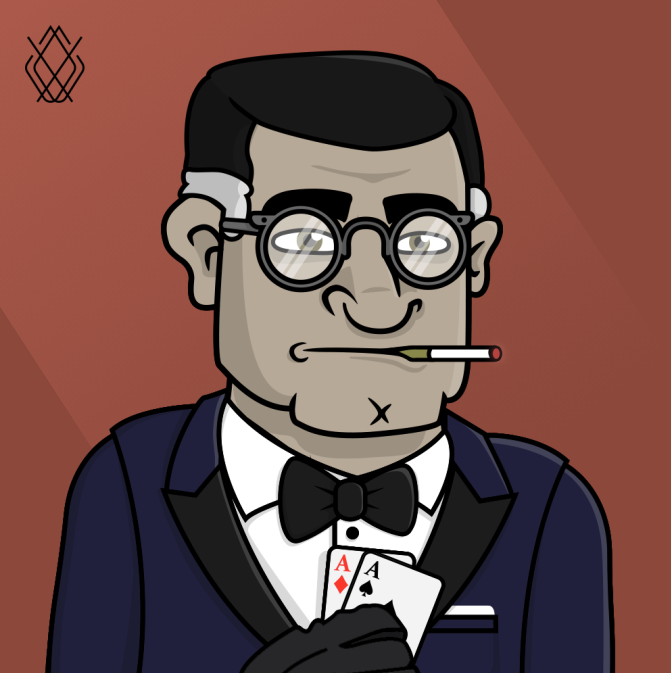 No need to hide a pair of aces when you own the casino...🕵️♦️♣️♥️♠️

BANG BANG 🔫
#HighCrimeSociety #NFTs #NFTCommunity