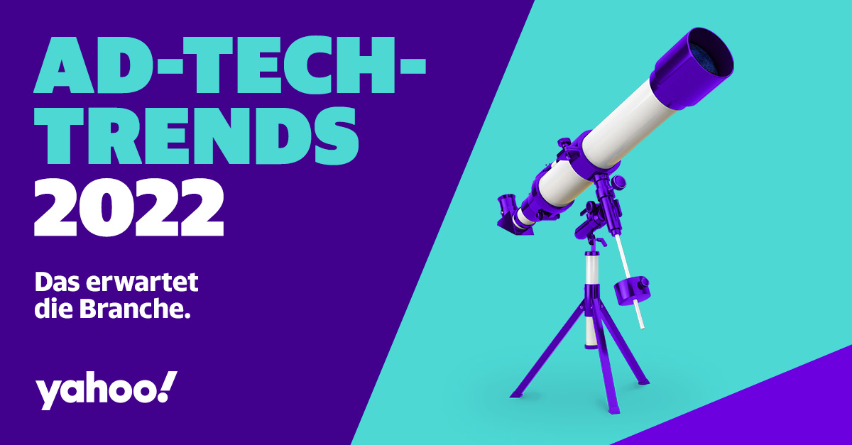 yahoobusinessde's tweet image. Heute stellen wir unsere Prognose für das neue Jahr bei @Horizont vor!

Jetzt die Ad-Tech-Trends 2022 erkunden: bit.ly/3fwgm0r

#yahoo #adtech #adtechnology #digitaladvertising #digitalmarketing #programmatic #programmaticadvertising #trends2022 #mediaindustry #mediatech