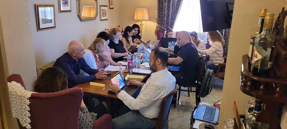 DvaeErasmus's tweet photo. New TM in Malta where Skills Zone welcomes partners from Turkey, Russia, Spain, Romania, Italy, Luxembourg to Malta for the Digital Voyage Around Europe 18-20 october 2021 https://t.co/sSz0hVg778