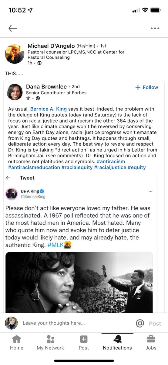 AlvedaCKing's tweet photo. @BerniceKing As always, so very sorry for your loss dear cousin; especially today. Alveda https://t.co/SYJFxw1xux #onebloodonerace #lordhealourpain 🙏🏽🙏🏽🙏🏽 https://t.co/VA7V68CNIn