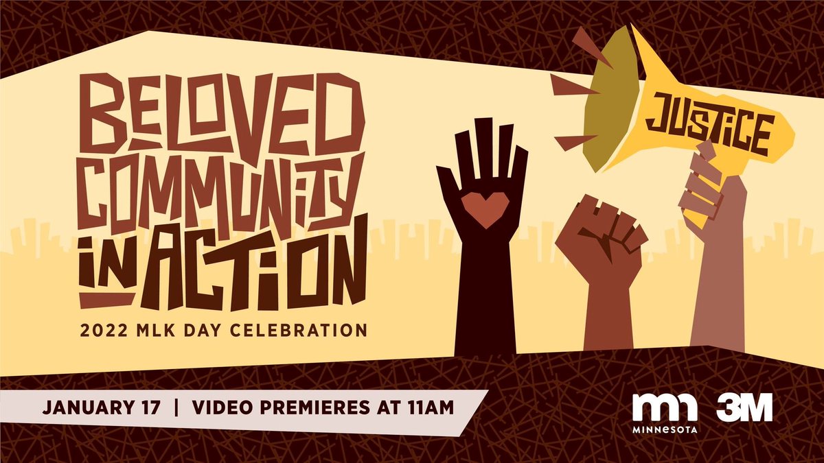ATCCMN's tweet image. Join the state of Minnesota in celebrating Dr. Martin Luther King, Jr. Day! A 25-minute video will be premiering at 11:00 am today on the Governor's YouTube channel. #MNMLK  youtube.com/channel/UC7CPB…

Campus is closed today in honor of Dr. King.