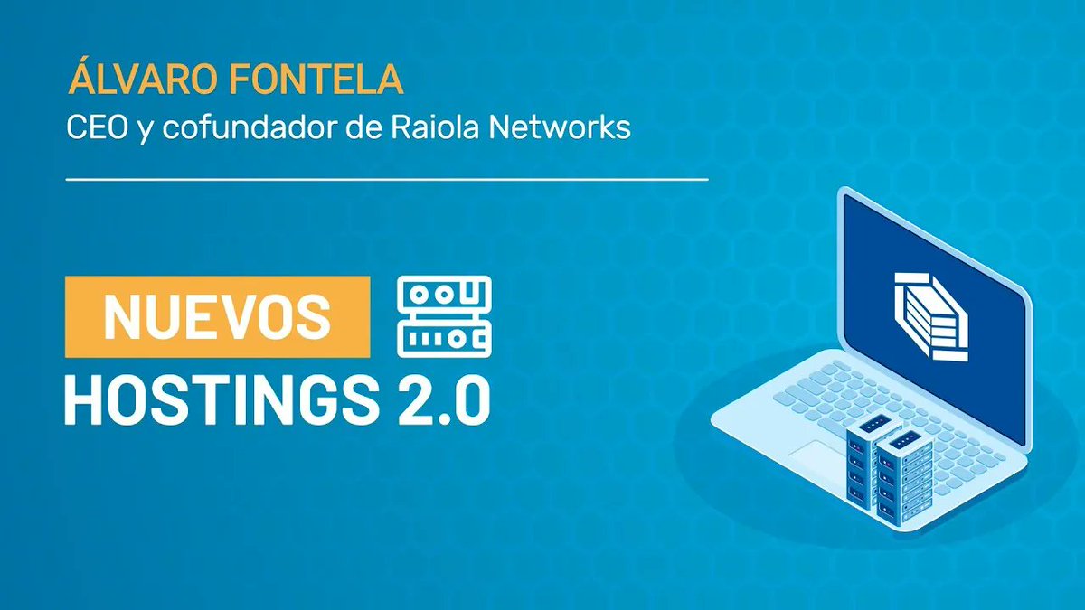 RaiolaNetworks's tweet image. 🚀 Nuevos Hosting 2.0 en @RaiolaNetworks que deberías conocer ➡ Vídeo buff.ly/33JQ48w #HOSTING #servidoresweb