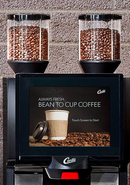 The new Curtis Genesis bean-to-cup machine features two 2.2 lb. bean hoppers. Perfect for multiple coffee roasts, or doubling up on your best seller.

wilburcurtis.com/microsite/gene…

#wilburcurtisco #genesis #beantocup #thefreshestcoffee  #coffeetogo