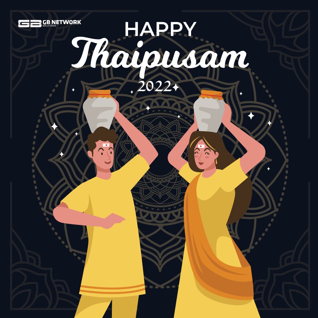 gbnetworkMY's tweet photo. Happy Thaipusam to all of our friends who celebrate this festivity! May the days ahead of you and your family be joyful, warm, and filled with love. Stay safe always!

#gbnetwork #thaipusam #Thaipusam2022 https://t.co/d5vPU1ZV7b