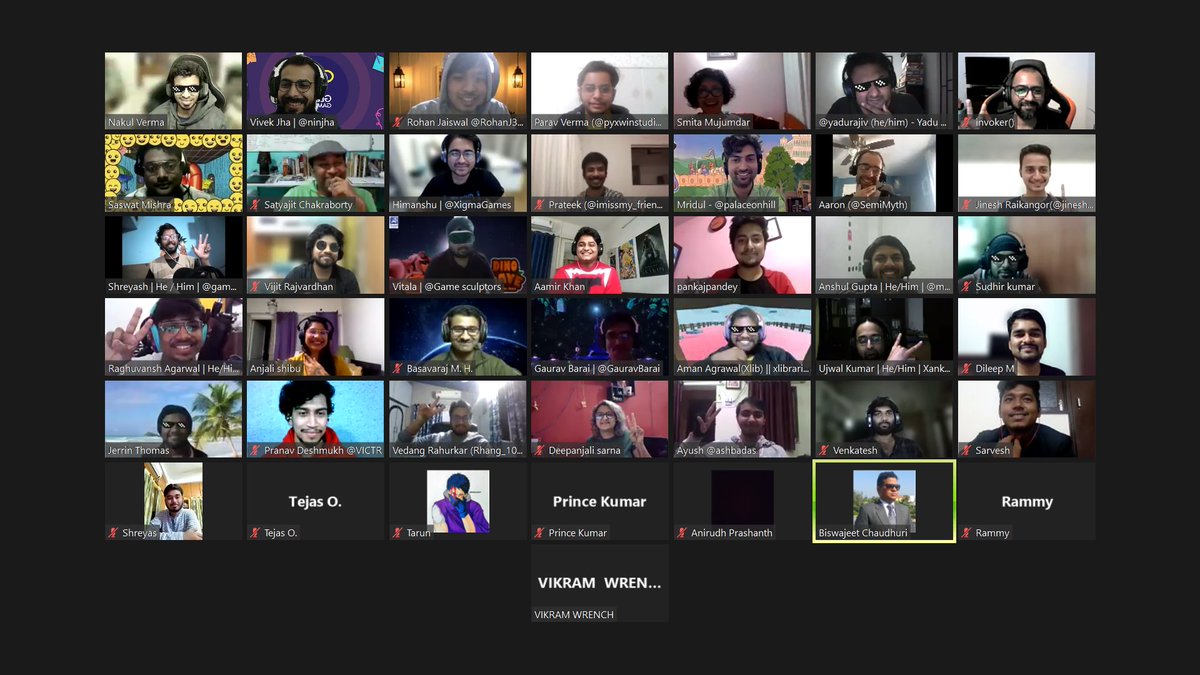 gamedev_india's tweet image. Happy Faces from Campfire :)
If you missed this one, stay tuned, we will do next one soon.
For more info see here gamedev.in/campfire
#gamedevin #gamedevmeetup #gamedev #gamedevelopment