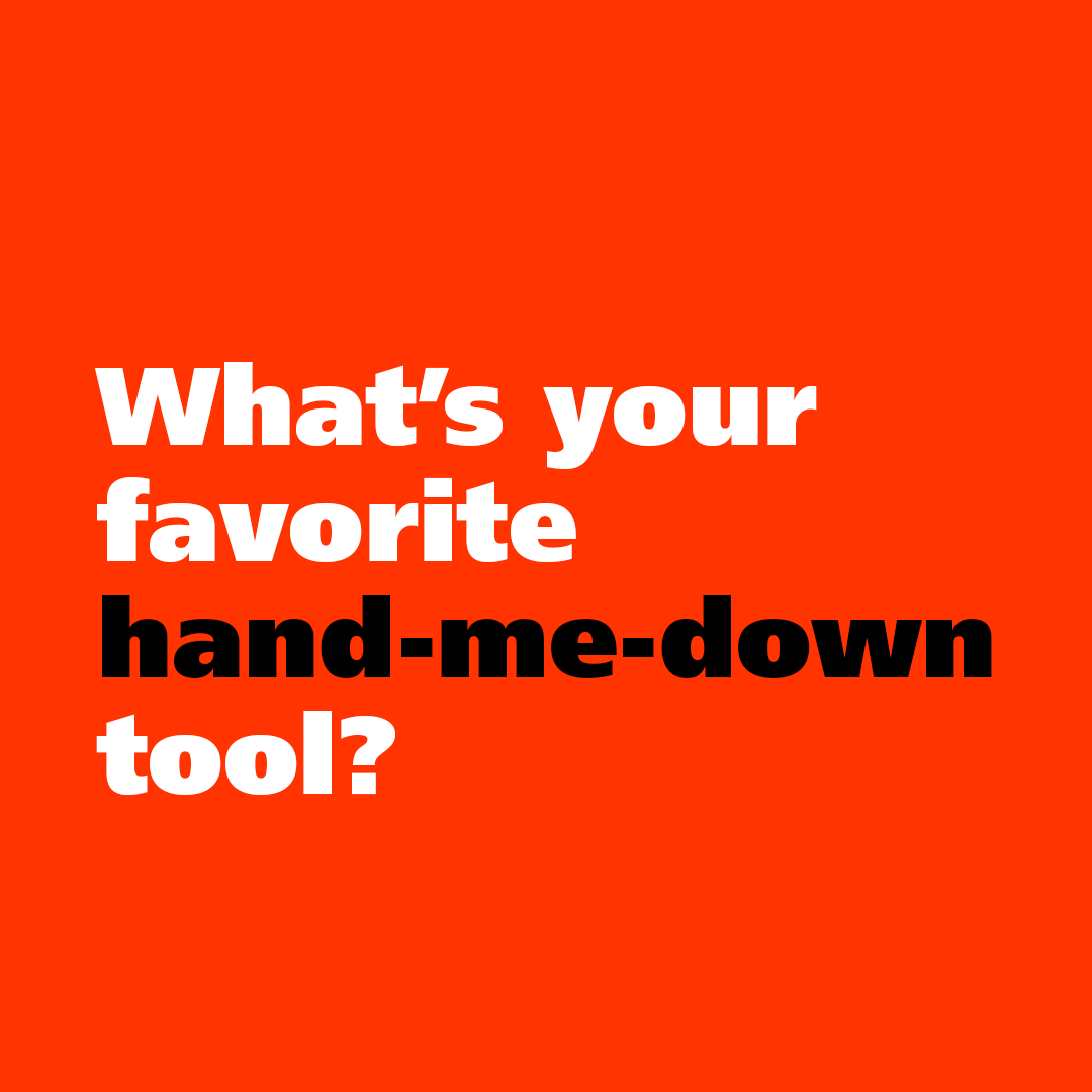 GreatNeckTools's tweet photo. Do you have a sentimental tool in your collection? A member of our team says, "A rusty tape measure my dad used for years will always be in my toolbox. It wouldn't be worth anything to anyone else, but handed-down tools are the best!" What's yours? Comment below! https://t.co/myD1PT0rOT