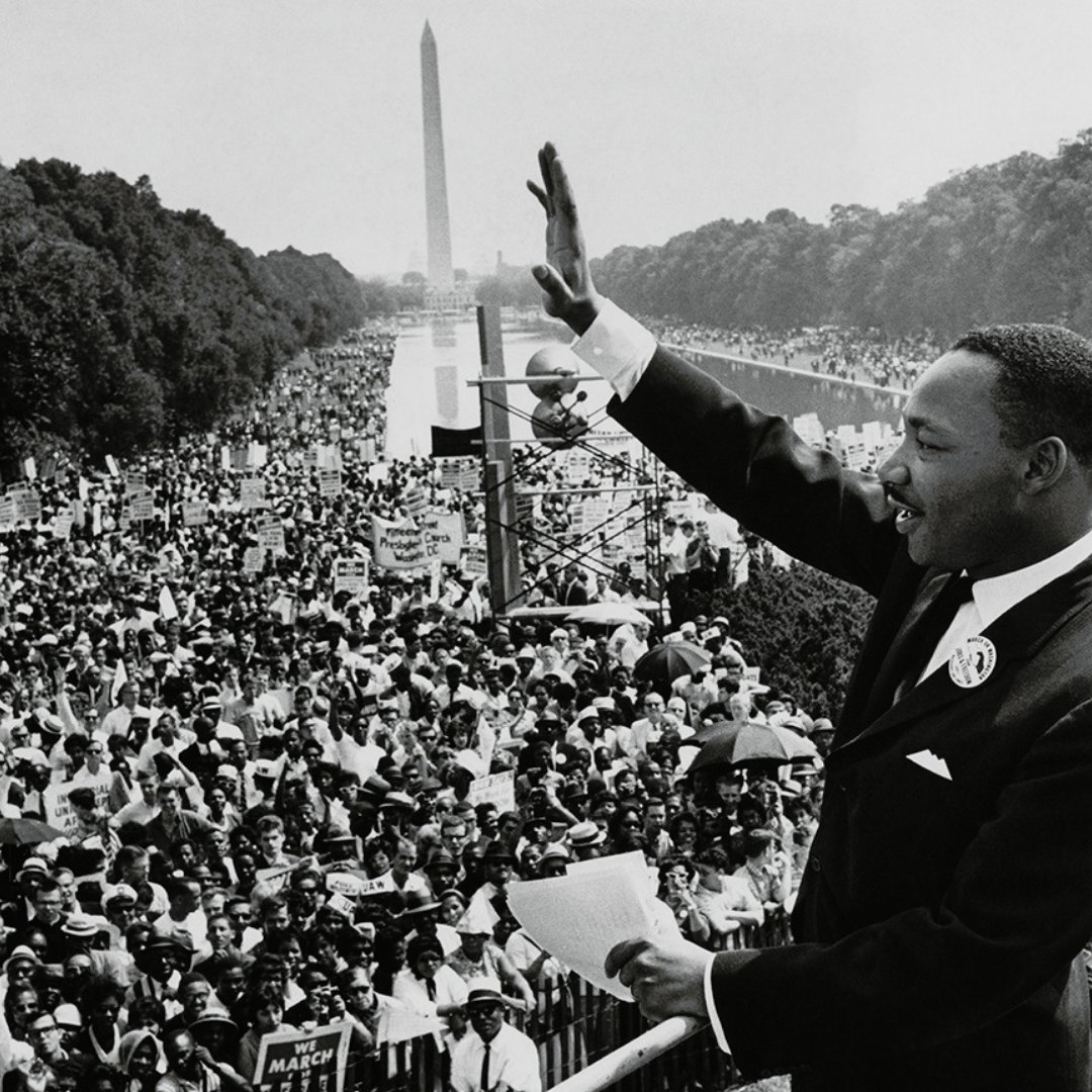 Today we honor the civil rights leader Martin Luther King Jr. and his achievements in racial inequality. To celebrate this day and his life, you could shop at and support black-owned business or read some of King's books. Keep spreading his message.

#MLKDay #IHaveaDream