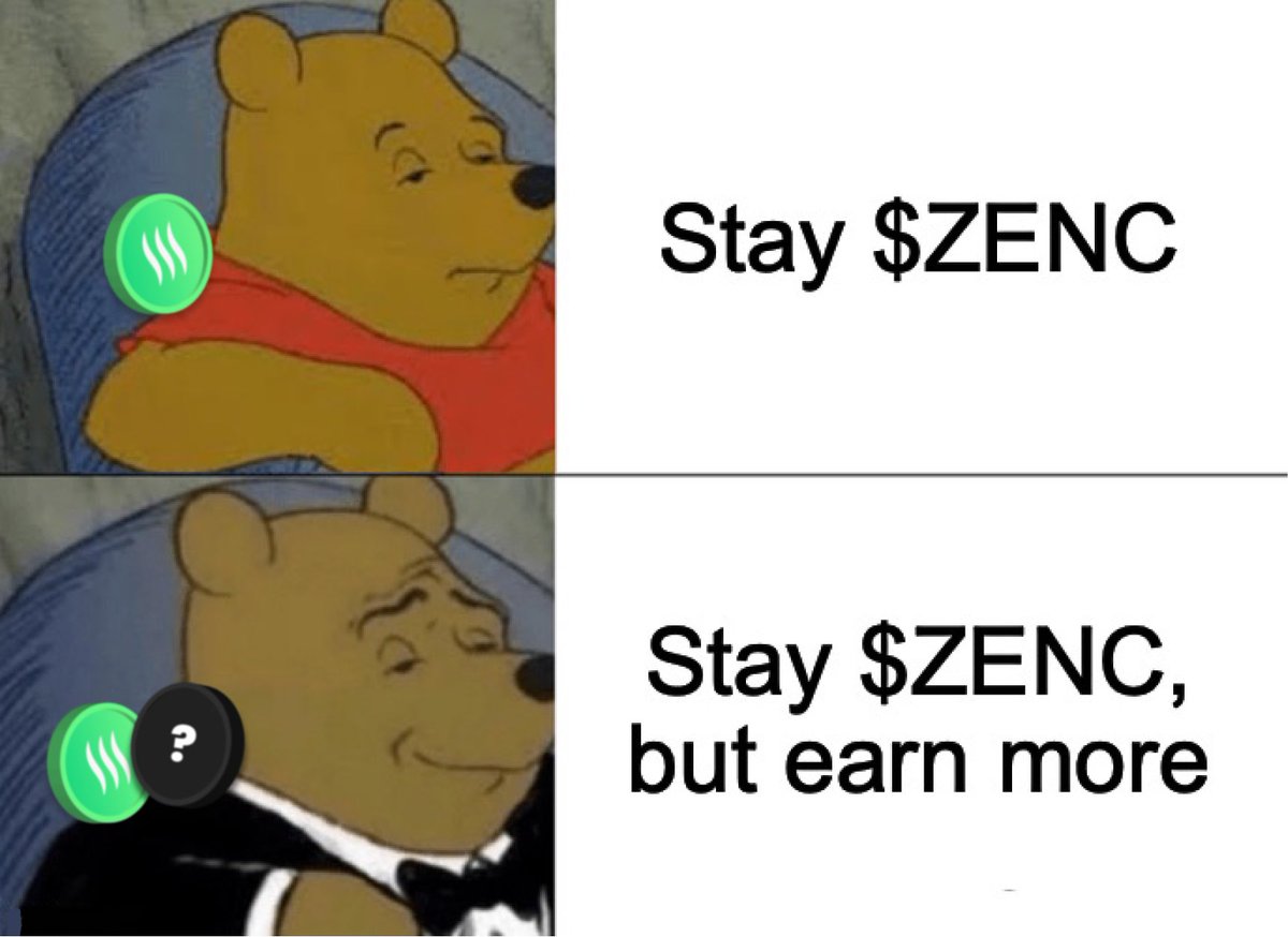 Stay $ZENC, but earn more?👀
It’s coming very soon, said <a href="/0xChado/">0xChado | Zencha Finance</a>

This week, our tea lab is busy preparing the new, flavorful recipe for all tea gatherers🍵 Better join us now cus the tea party has just started 🕺🏻🌱 

#BobaNetwork #L222