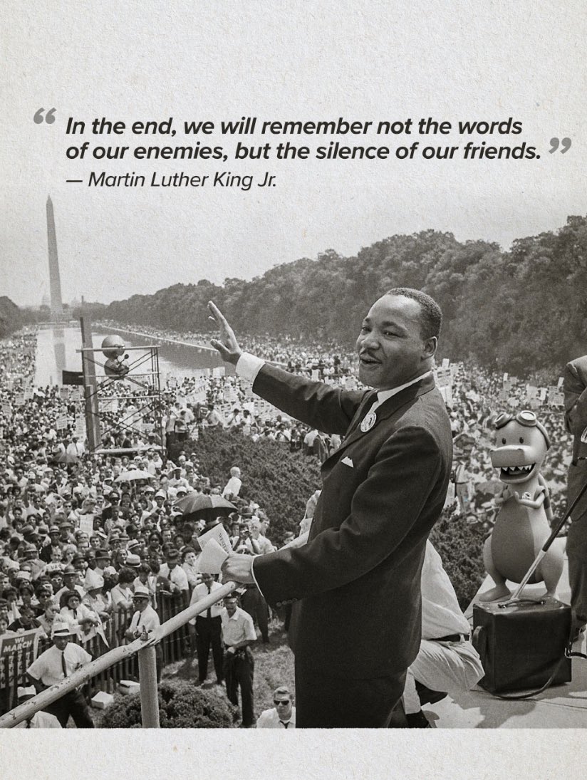 LSR7HILLITS's tweet photo. Always working, never forgetting, striving for the best.  Carry his legacy today and all days. Keep learning, growing, and sharing your best with the world. #MLKDay #RallyUp #ContributionCountsBCMS https://t.co/rt4OY1fCcT