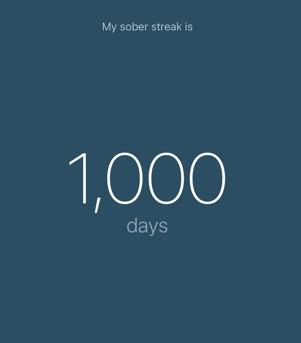 GMarieSullivan's tweet photo. Celebrating a big win today! 1000 days ago I took my last drink and I’m so glad. #sober #DryJanuary https://t.co/MrTr6HdkIu