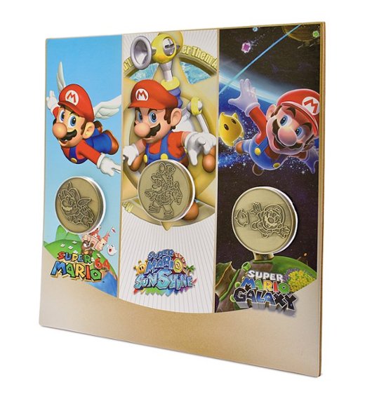 The Nintendo 3pc Mario Collectible Coin Set is on sale for $7.49 at Best Buy. ()  