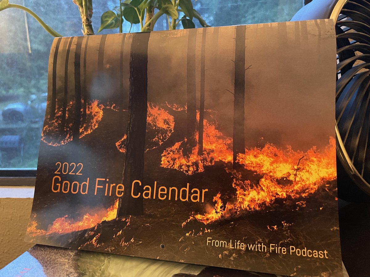 Calendar restock! For those who were interested, we've got more good fire calendars en-route. Claim yours with a donation of $30 or by donating to our Patreon at the $20 or $30 levels. 

Donation information—lifewithfirepodcast.com/donate