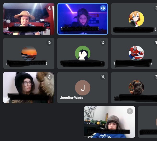 mshedderson's tweet image. Lots of fun in 8-2 with crazy hair and crazy hats to start off our Monday morning! I can’t wait to see your jerseys tomorrow! #virtualspiritweek @stkevjr