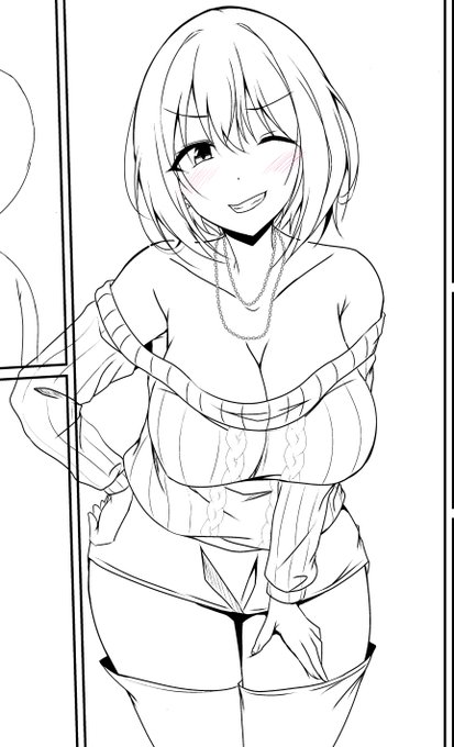 好みの女描けてきた 