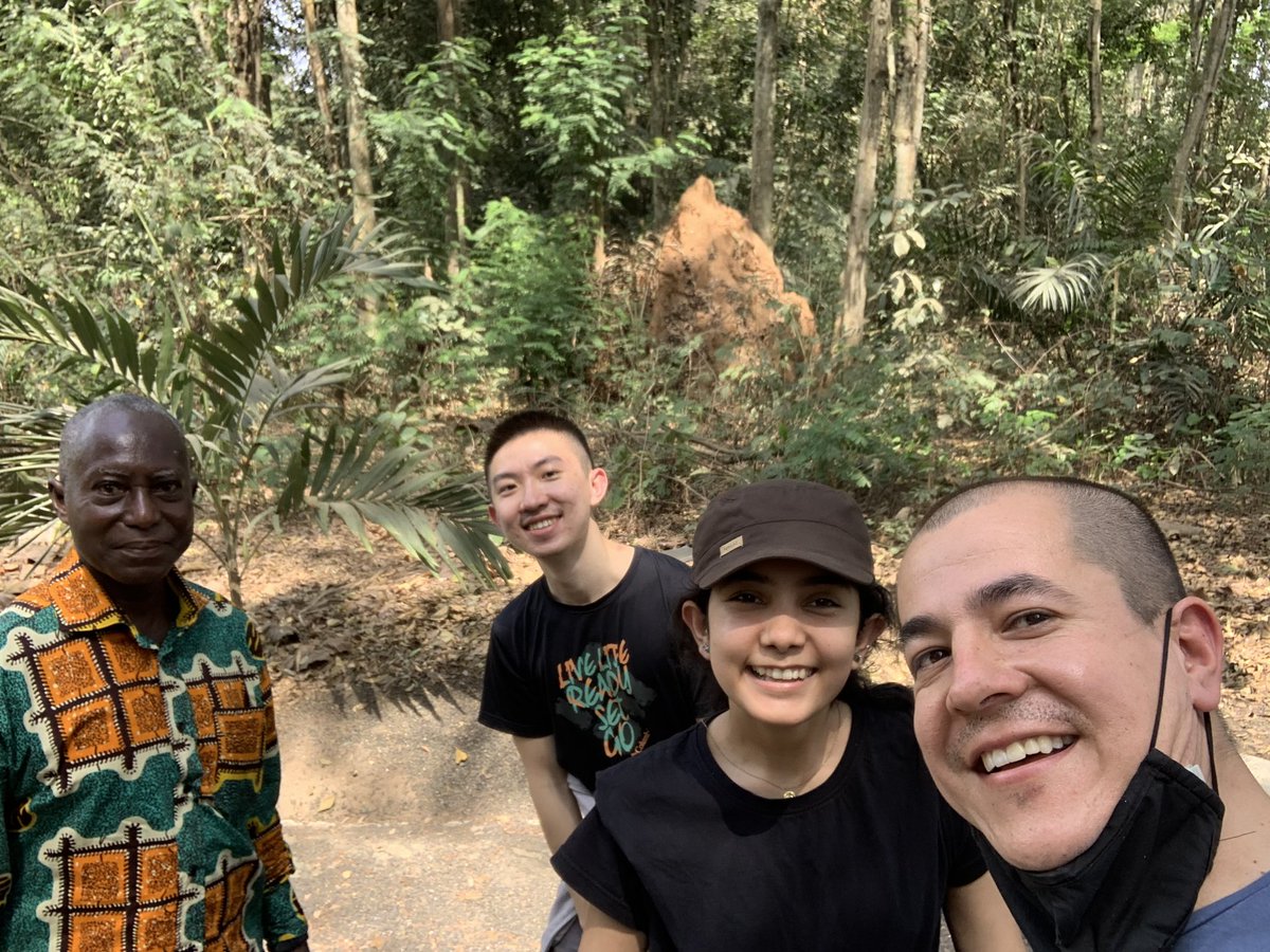 jeaggu's tweet photo. Two of my lattes papers were published with data from Ghana, a place where I had never been! Now I am here ready to really feel the data and enjoy more fieldwork! #Ghana day 2 in Kumasi with @huanyuan_zhang @ThapaBanashree and colleagues from #FORIG tomorrow Kogiae nature reserve https://t.co/DSQ7MY945T