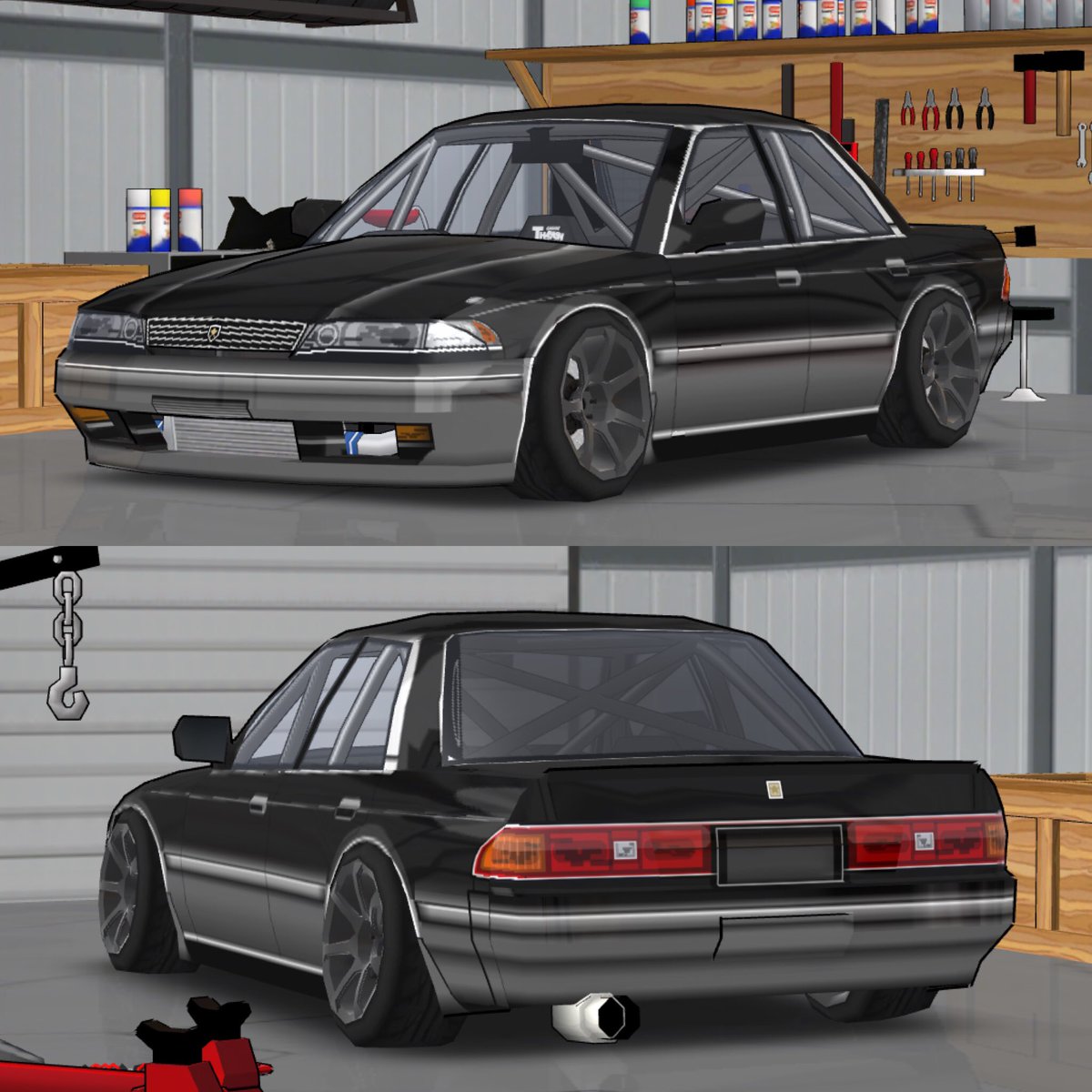 81 マークⅡ 完成✨ 出来る限りMip分けしたので、ツートーンカラーの