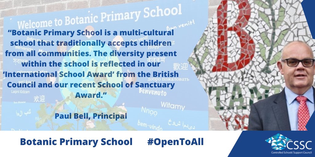 The diversity displayed <a href="/Botanicprimary/">Botanic Primary</a> is reflected in their International School Award and School of Sanctuary Award. #OpenToAll