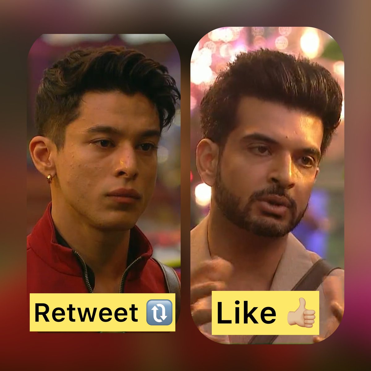 RidersAct's tweet photo. Biggest Fight
#Like for #KaranKundra 
#Retweet For #PratikSehajpal 

#KaranIsTheBoss #BBKingPratik #BIggBoss15 https://t.co/FQHdhjLEJF