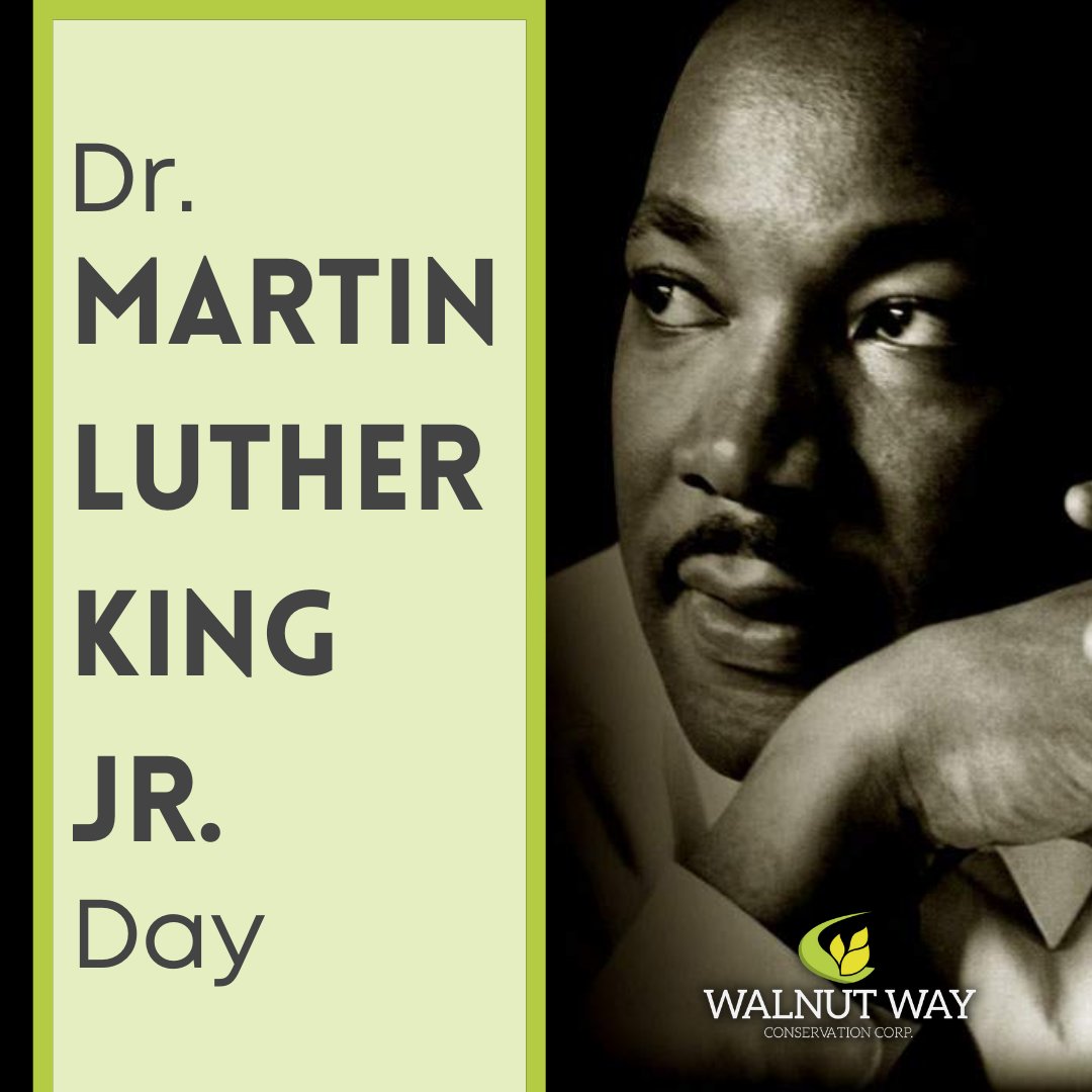 walnut_way's tweet photo. Our offices are closed today in honor of Dr. Martin Luther King Jr. Day. Today we celebrate the King and all civil rights leaders of the past, present, and future generations.
.
.
.
#mlkday #walnutway #leadfromwhereyoulive https://t.co/CO33BQB15T