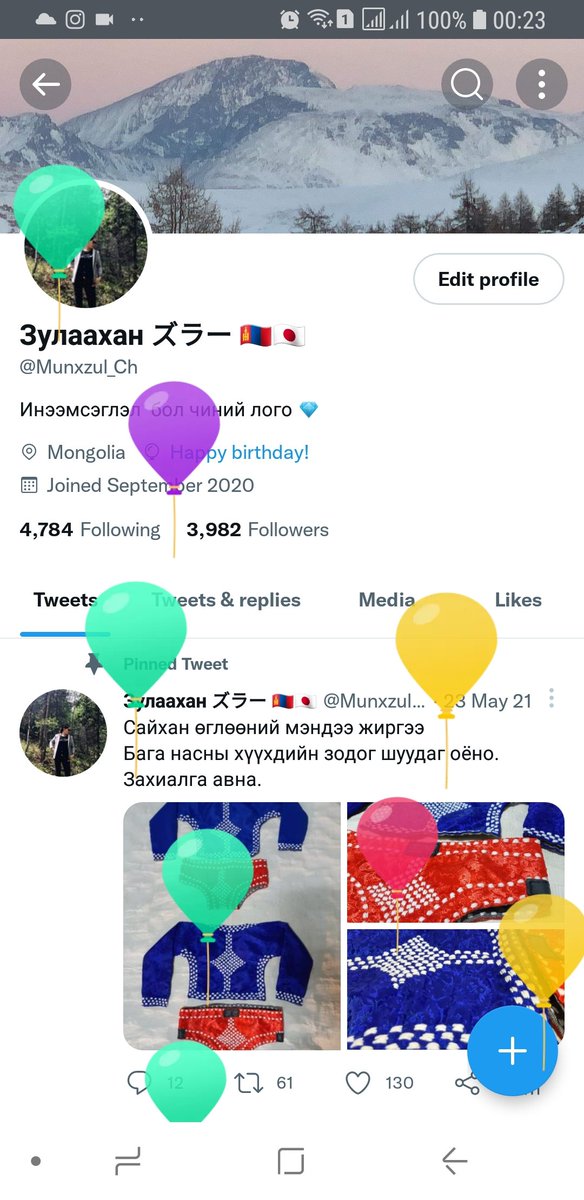 Munxzul_Ch's tweet photo. Өнөөдөр нэг эрхэлчий😊 
4000 болгоод өгчих үү манайхаан😅 https://t.co/PuvFwkeIGw