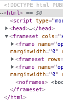 arndissler's tweet image. Haven&apos;t seen this for a *very* long time. #frameset #frame