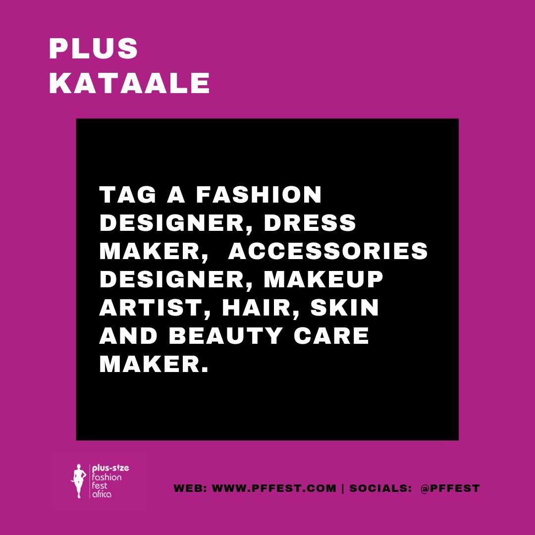 pffest's tweet photo. #PLUSKATAALE 👇🏾
Download the 2022 design brief here: https://t.co/gix97emPZW
Also, tag a fashion designer, accessories maker, make-up artist, skincare or hair maker brand and let them know about the festival.
We see you from Nov 28th-3rd Dec.
#pffest2022 x #pffest x #Uganda https://t.co/PrB0hm8oC4