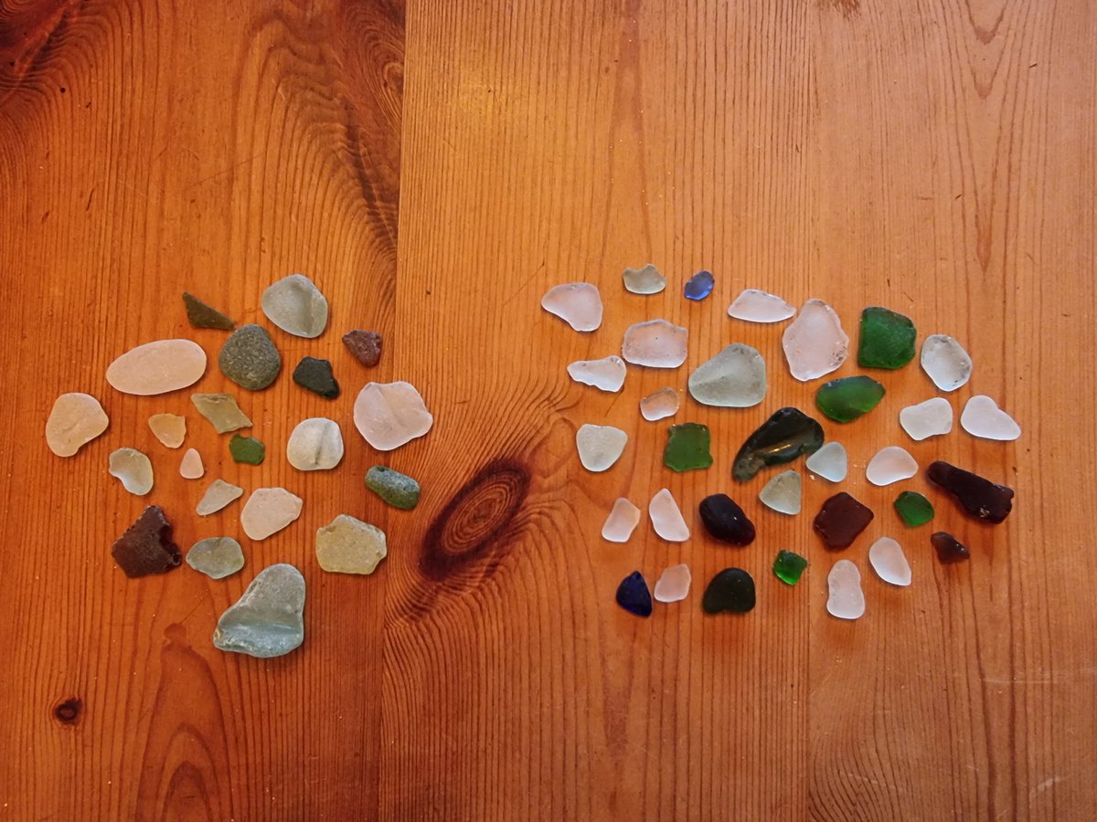 A relaxing Monday off beach combing