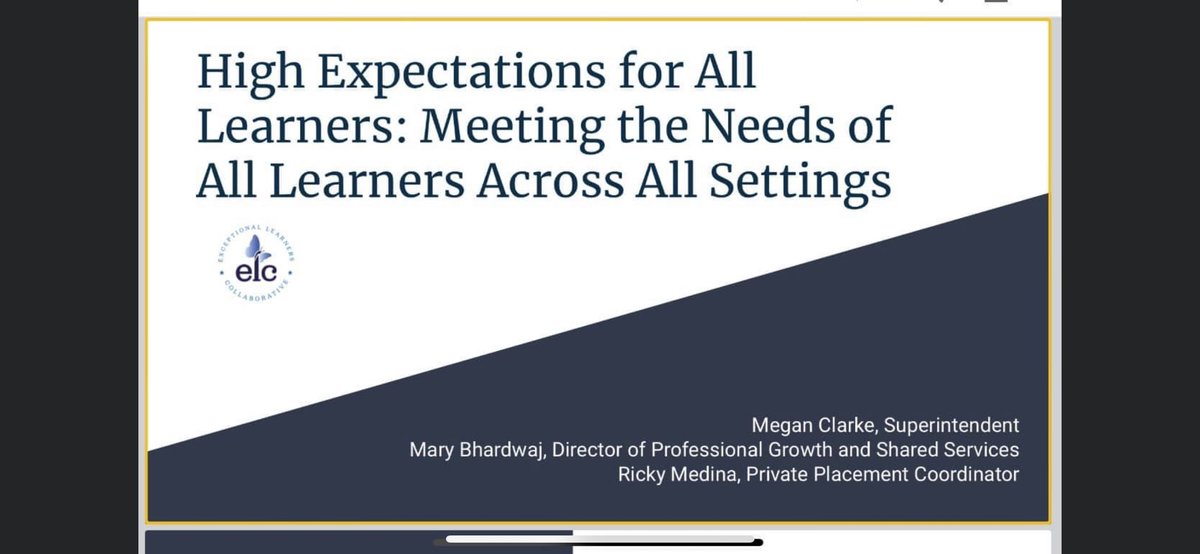 Proud presenters w/ <a href="/RickyMedina86/">RickyMedina</a>  <a href="/MeganClarkeELC/">Megan Clarke</a> at <a href="/CECMembership/">Council for Exceptional Children</a>! What a great experience to share the positive things we are doing at the <a href="/ELC_EduIL/">ELC</a> and within our member districts!