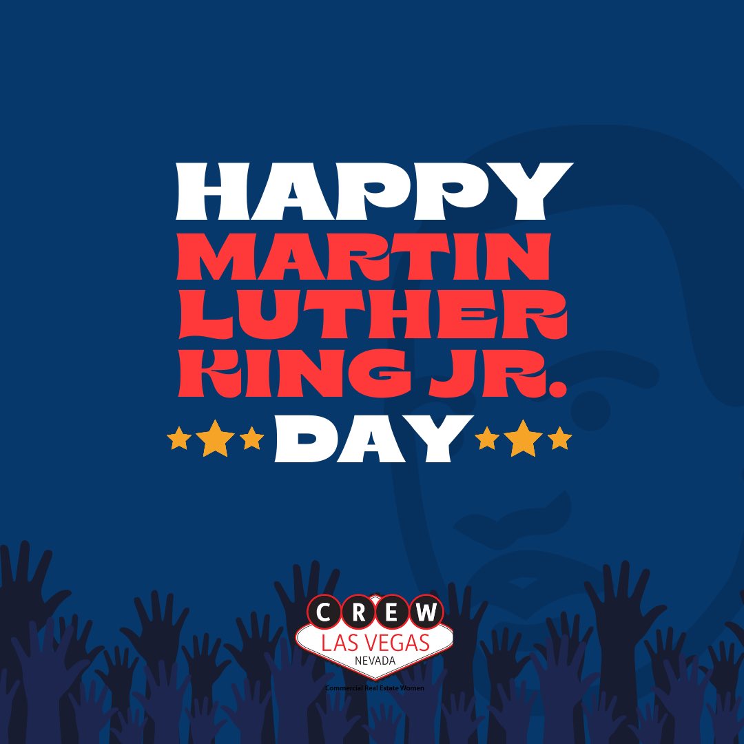 CREWLasVegas's tweet photo. “I look to a day when people will not be judged by the color of their skin, but by the content of their character.”

Martin Luther King, Jr. 

#crew #crewlv #supportyourcrew #mlkday https://t.co/ib47Cpy2Rj