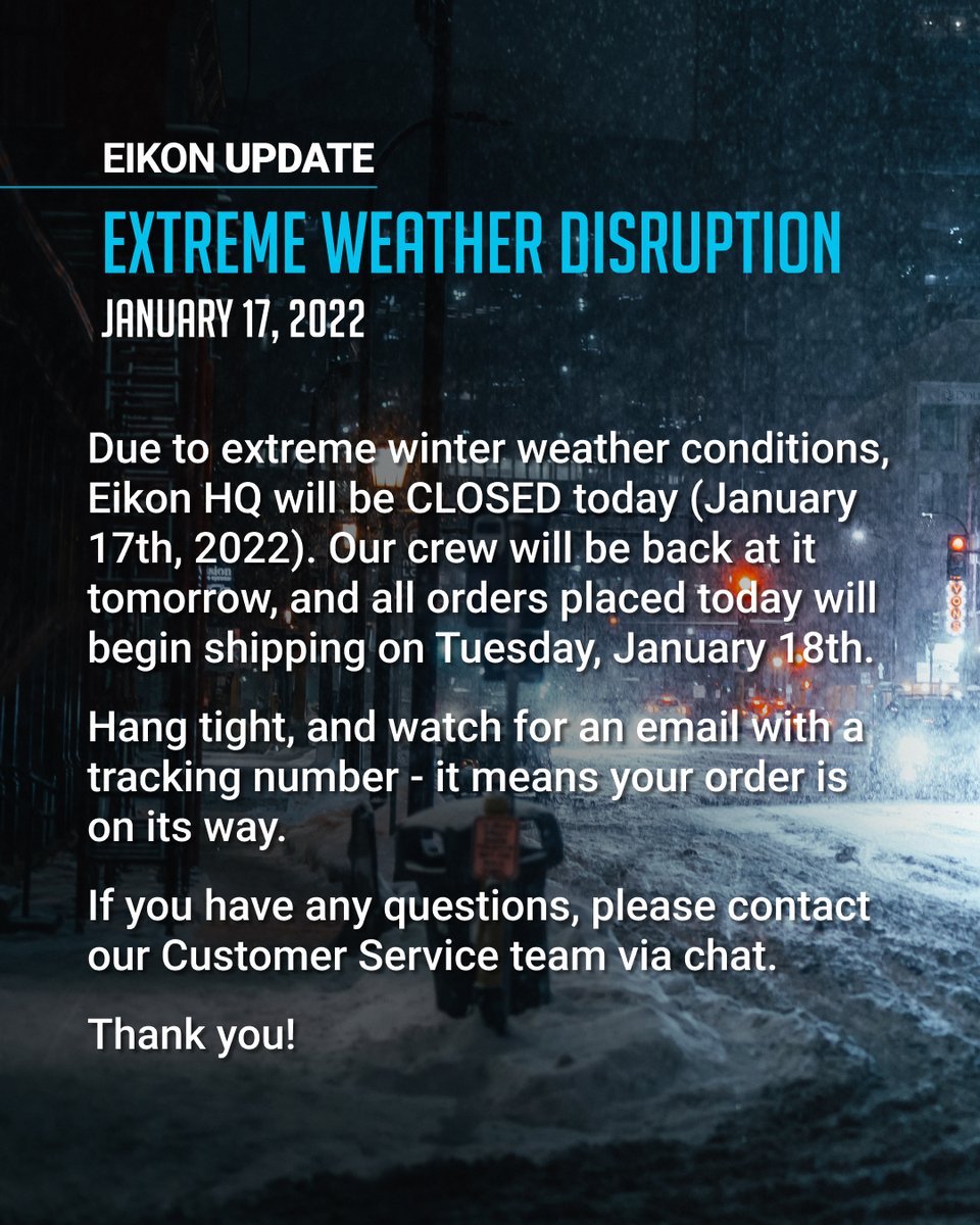 Eikon Device tweet media