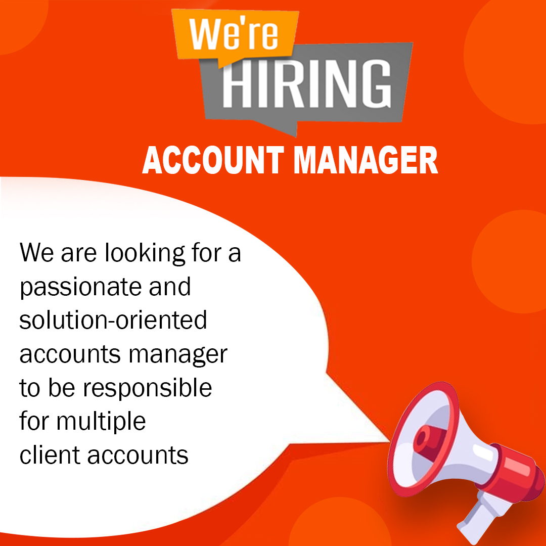 CDMTS's tweet photo. We are Looking for a Accounts Manager, will be responsible for Supervise and support account managers and representatives to ensure client satisfaction
Communicate with clients at a senior level to resolve issues and inquiries
#Hiring #Accountshead #Accountsmanager #AccountsJob https://t.co/EWSu4uAQOR