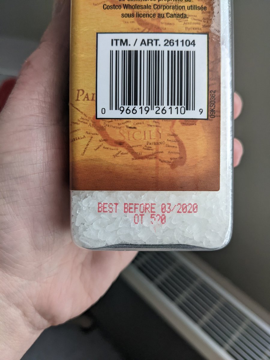 Same, work salt shaker.